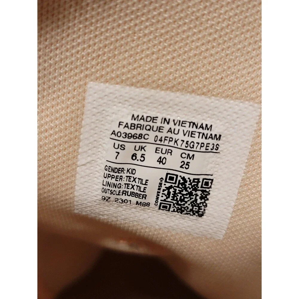 Converse Platform High Top Sneakers Peach White - Picture 4 of 7